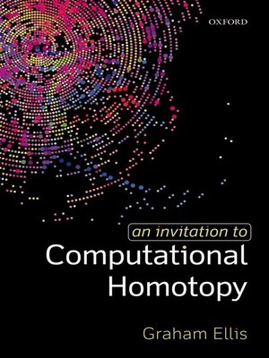 cover image of An Invitation to Computational Homotopy